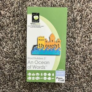 Cricut Cartridge Word Builders 3 An Ocean of Words